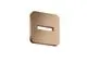 AXOR-HG-AXOR-ShowerSolutions-Rosette-softsquare-Brushed-Red-Gold-35214310 gallery number 1